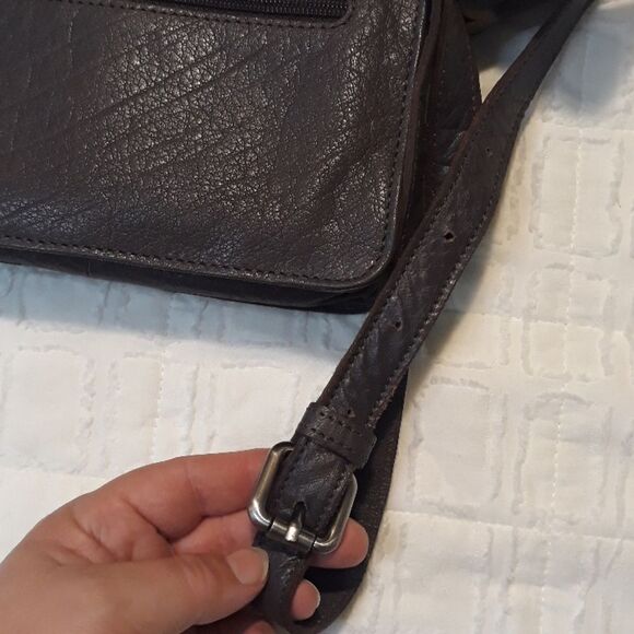 Nwt DR Amsterdam leather crossbody bag - Picture 4 of 8